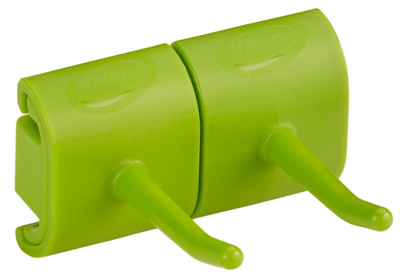 Hygienische Wandhalterung, Doppelhakenmodul, 82 mm