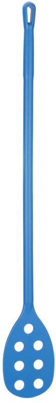 Langer Rührlöffel mit kleinem Lochblatt, metalldetektierbar, Ø31 mm